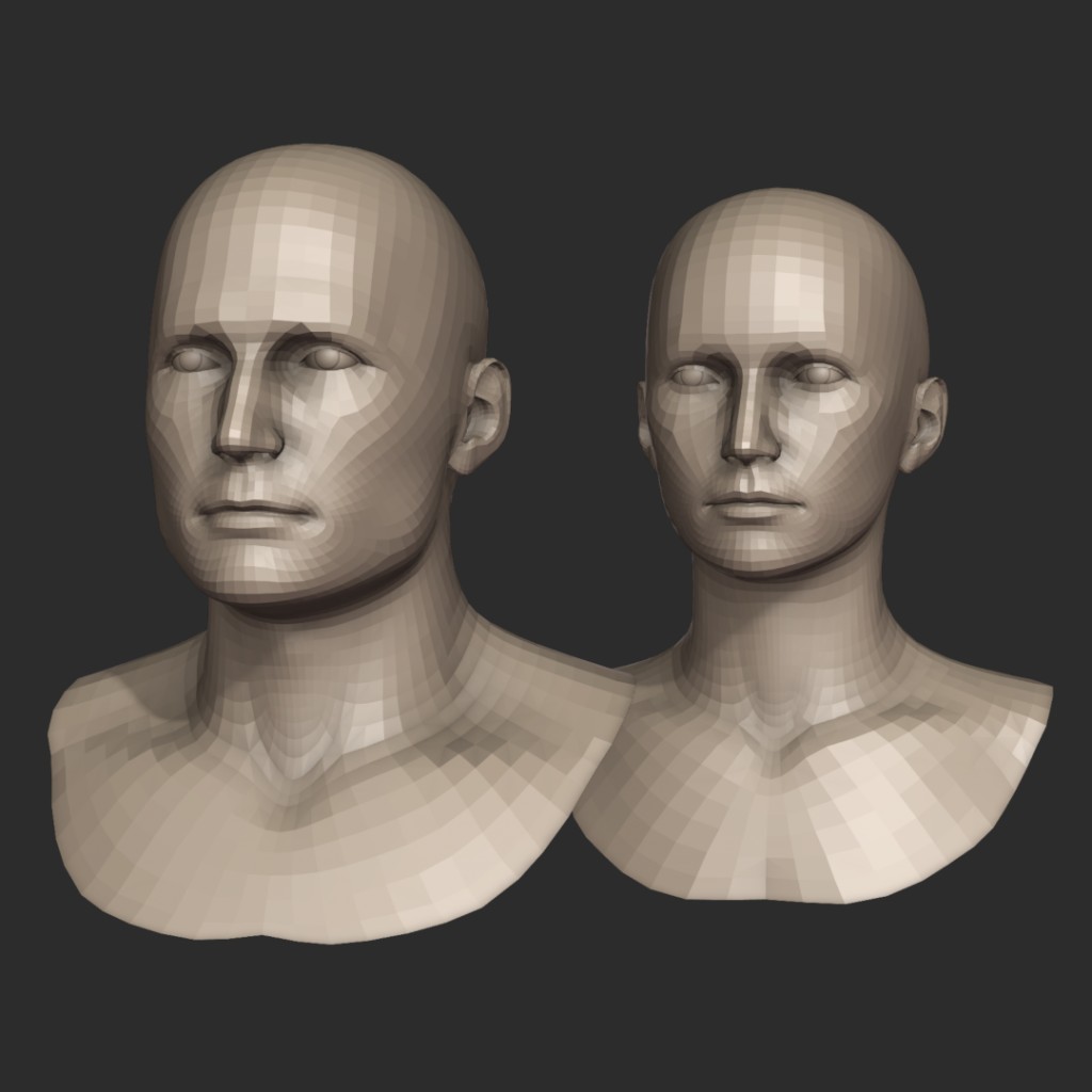 Base Head Mesh preview image 1
